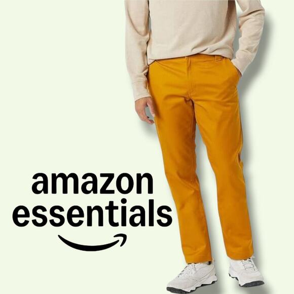Amazon Essentials Men's Straight-Fit Stretch Work Pant - Picture 8 of 8